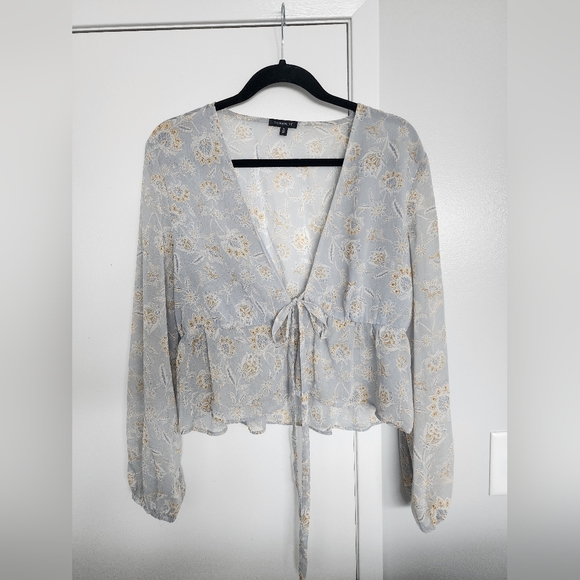 Dynamite Blouse/Crop - Picture 1 of 2